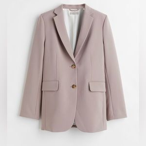 Taupe Single-breasted Jacket/Blazer - H&M